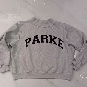 Parke X Set Active Collab Mockneck reversible sweatshirt L/XL